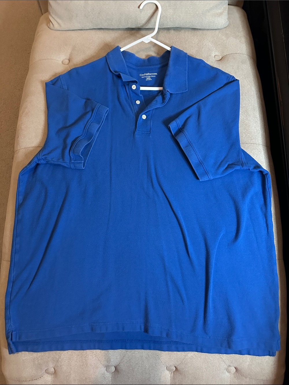 croft & barrow Royal Blue Men's Polo Shirt